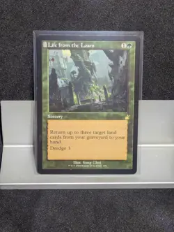 Life from the Loam RETRO FRAME X1 LP Ravnica Remastered MTG - Image 1