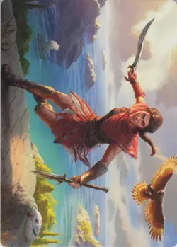 Kassandra Eagle Bearer Art Card S Art Series: Universes Beyond: Assassin's Creed - Image 1