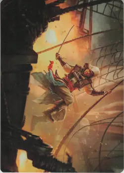 Edward Kenway Art Card S Art Series: Universes Beyond: Assassin's Creed 5 LP MTG - Image 1