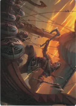 Eivor Battle Ready Art Card S Art Series: Universes Beyond: Assassin's Creed 18 - Image 1