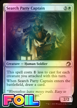x1 Search Party Captain MID MTG 32/277 FOIL COMMON M/NM 1x - Image 1