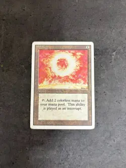 SOL RING / ANELLO SOLARE MAGIC THE GATHERING MTG REVISED EDITION - Image 1
