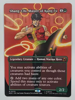 MTG Marvel Super Heroes MSH 370 Shang-Chi, Master of Kung Fu (Borderless) - Image 1