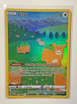 Ditto GG22/GG70 Galarian Gallery Crown Zenith Ultra Rare - Pokemon TCG - Image 1