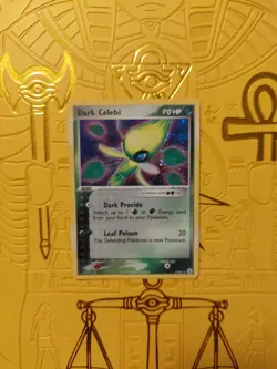 Pokemon TCG Hidden Legends Dark Celebi 4/101 Holo Rare English - Image 1