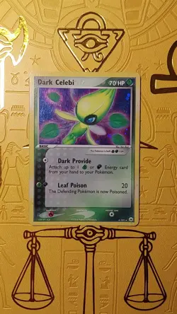 Pokemon TCG Hidden Legends Dark Celebi 4/101 Holo Rare English - Image 2