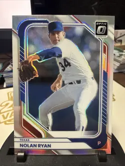 Nolan Ryan 2026 Panini Donruss Baseball Optic #32 Silver Holo Prizm Rangers - Image 1