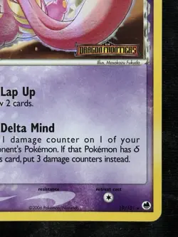 Pokemon TCG Lickitung Delta Species 19/101 Dragon Frontiers Reverse Holo Stamp - Image 4