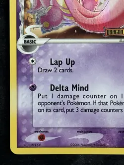 Pokemon TCG Lickitung Delta Species 19/101 Dragon Frontiers Reverse Holo Stamp - Image 5