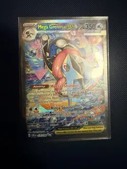 Mega Greninja ex 116/086 Me04: Chaos Rising Holo - Image 1