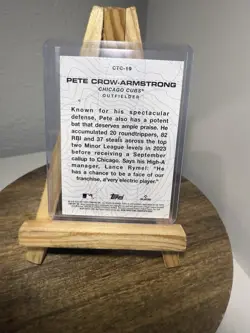 2024 Topps Series 2 - City to City Pete Crow-Armstrong #CTC-19 (RC) - Image 3