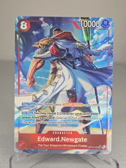 Edward.Newgate (Alternate Art) OP16-003 The Time of Battle Foil - Image 1