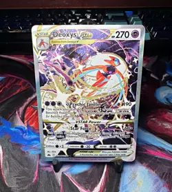Deoxys VSTAR Full Art Holo Ultra Rare Crown Zenith GG46/GG70 English 2023 - Image 1