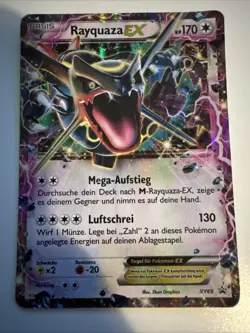 Rayquaza EX (Shiny) XY69 XY Black Star Promos Holo Promo English 2015 - Image 1