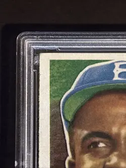 1956 Topps - Jackie Robinson #30 RARE Gray Back PSA 4.5 Very Nice See Pics HOF - Image 4