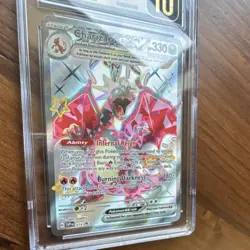 Charizard ex Full Art Promo Holo Sv: Scarlet & Violet #074 CGC Pristine 10 2024 - Image 5