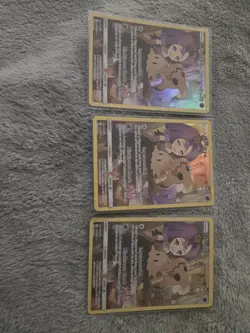 Mimikyu 245/236 Secret Rare Cosmic Eclipse Pokemon TCG NM Sun & moon X3 - Image 1