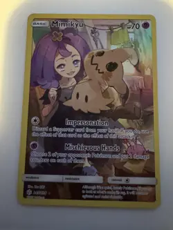 Mimikyu 245/236 - Cosmic Eclipse - Full Art Secret Rare - Pokemon TCG - Image 1