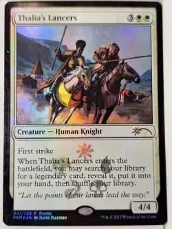 Thalia's Lancers - FOIL - Media Promos - Magic the Gathering MTG Nice! - Image 1