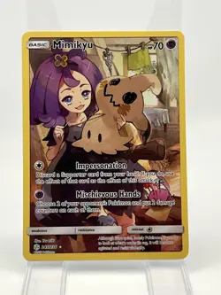 The Pokemon Company Pokemon TCG Mimikyu 245/236 Sm-Cosmic Eclipse Secret Rare H… - Image 1