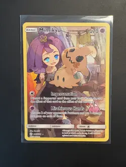 Mimikyu 245/236 (Secret Rare) Pokemon TCG Cosmic Eclipse Holo - Image 1