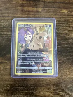 Pokemon Mimikyu TCG Cosmic Eclipse Holo Card 245/236 - Image 1