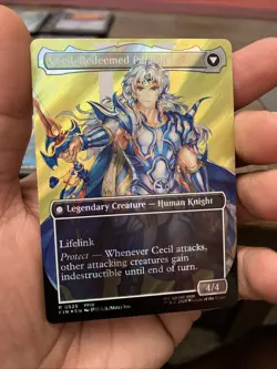 Cecil, Dark Knight (Borderless) (Surge Foil) Final Fantasy Foil - Image 2