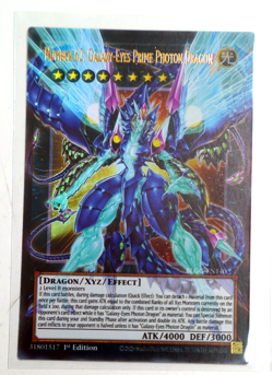 Yugioh - Number 62: Galaxy-Eyes Prime Photon Dragon Ultra (Overframe) BLGG-EN140 - Image 1