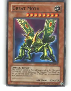 Great Moth DB2-EN043 Common / Short Print Dark Beginning 2 Yu-Gi-Oh MP - Image 1