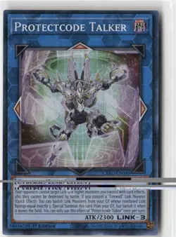 Protectcode Talker CYAC-EN048 Super Rare 1st Edition NM - Image 1