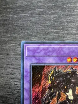 YuGiOh! Masked Hero Dark Law RA01 - Error Misprint No Name No Imprint 1st Ed NM - Image 3