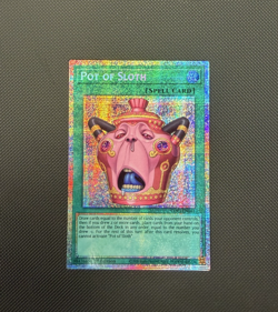 YuGiOh Pot Of Sloth Starlight Rare CORI-EN061 1st Edition NM - Image 1