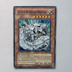 Cyber Barrier Dragon 1st Edition SOI-EN006 Super Rare Foil LP Yu-Gi-Oh - Image 1