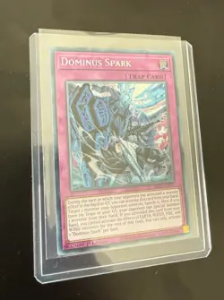 Konami Yu-Gi-Oh! TCG Dominus Spark BLZD-EN077 Secret Rare Foil 1st Ed - Image 1