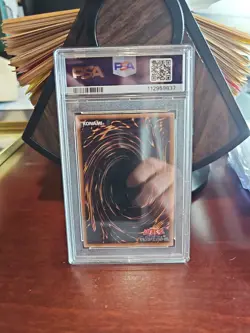 2025 YU-GI-OH! JPN QCAC-QUARTER CENTURY ART COLL #JP018 DARK MAGICIAN PSA 10 - Image 4