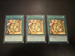 Konami Yu-Gi-Oh! Secret Village of the Spellcasters INCH-EN043 1st Edition x3 - Image 1