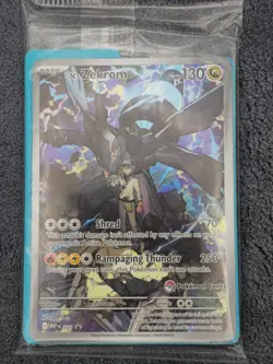 N’s Zekrom Pokemon Center Stamp Sealed Ascended Heroes ETB Promo’s MEP031 - Image 1
