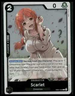 Scarlet #EB01-042 Memorial Collection English One piece - Image 1