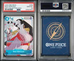 Bandai 2023 One Piece CCG Boa Hancock Gift Collection OP02-059 Holo EN PSA 10 - Image 3