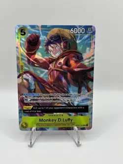 One Piece CCG Monkey.D.Luffy OP07-109 SR - English - NM+ - Image 1