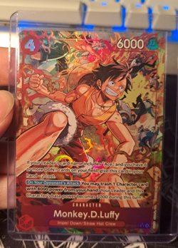 Monkey D. Luffy Alt Art OP16-015 One Piece The Time of Battle English - Image 2