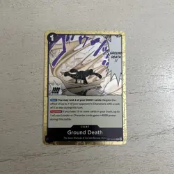 GROUND DEATH OP14-096 FOIL RARE ONE PIECE - Image 1