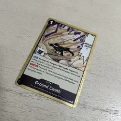 GROUND DEATH OP14-096 FOIL RARE ONE PIECE - Image 2