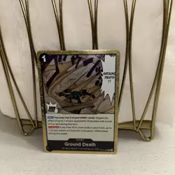 GROUND DEATH OP14-096 FOIL RARE ONE PIECE - Image 3