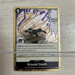 GROUND DEATH OP14-096 FOIL RARE ONE PIECE - Image 4