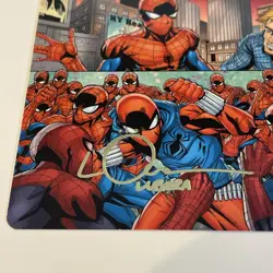 CLONE SAGA Spider-Man ART SERIES 42/54 Gold Stamp Ink LOGAN LUBERA MTG Magic - Image 5