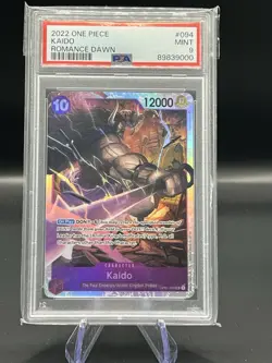 2022 One Piece Romance Dawn OP01-094 Kaido - PSA 9 - Image 1