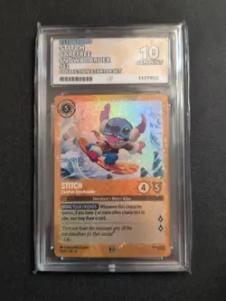 Disney Lorcana Promo | Stitch Carefree Snowboarder 42/P3 ACE10 - Image 1