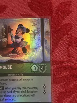 EPIC Lorcana Winterspell - Minnie Mouse – Mrs. Cratchit – 213/204 EPIC FOIL - Image 2
