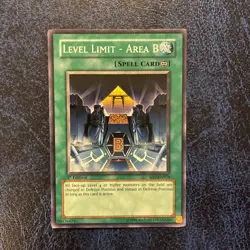 Level Limit #SD3-EN024 Yugioh 1st Edition NM - Image 1